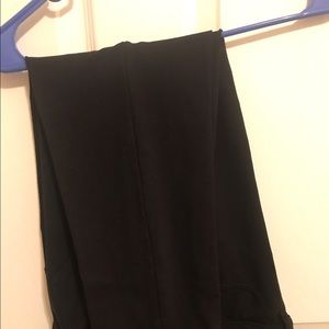 Skinny black stretch pants
